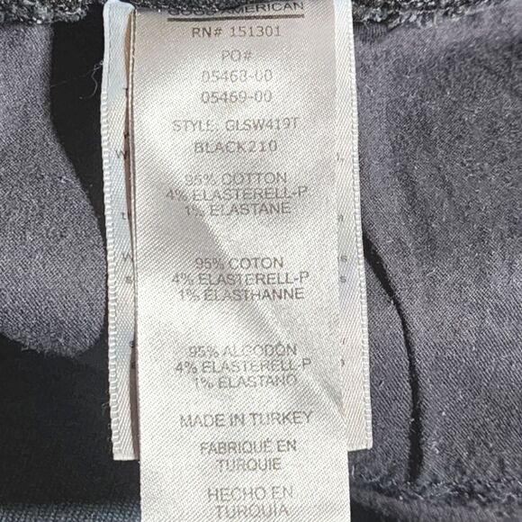 Good American NWT Good Legs Black Stretch Denim Skinny Jeans Plus Size 24 - Picture 11 of 12